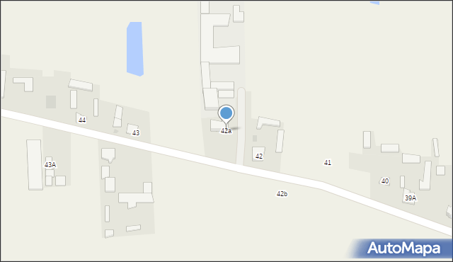 Pijanów, Pijanów, 42a, mapa Pijanów