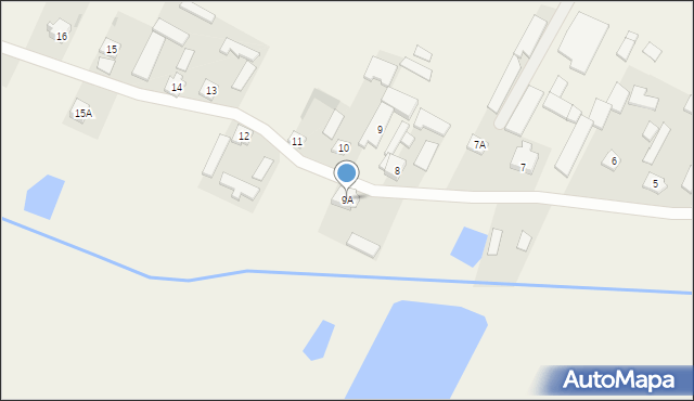 Pijanów, Pijanów, 9A, mapa Pijanów
