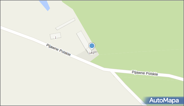 Pijawne Polskie, Pijawne Polskie, 1A/2, mapa Pijawne Polskie