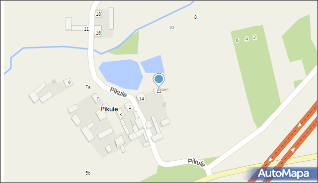 Pikule, Pikule, 12, mapa Pikule