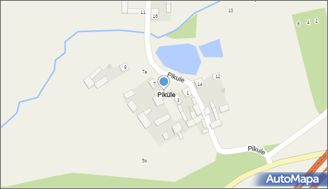 Pikule, Pikule, 5, mapa Pikule