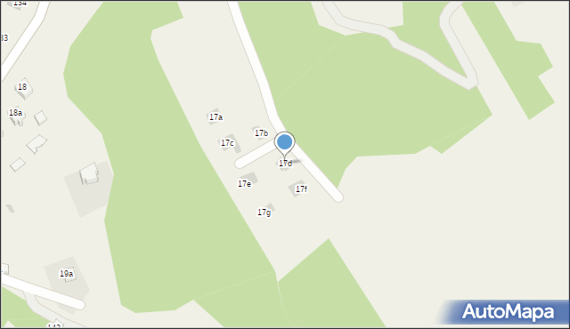 Pikulice, Pikulice, 17d, mapa Pikulice