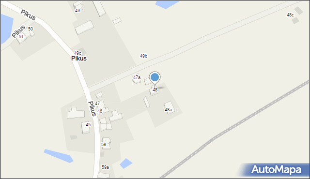 Pikus, Pikus, 48, mapa Pikus