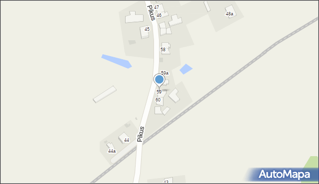 Pikus, Pikus, 59, mapa Pikus