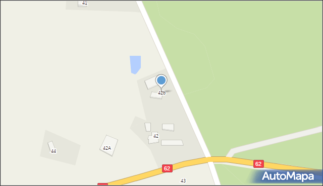Pikutkowo, Pikutkowo, 42b, mapa Pikutkowo