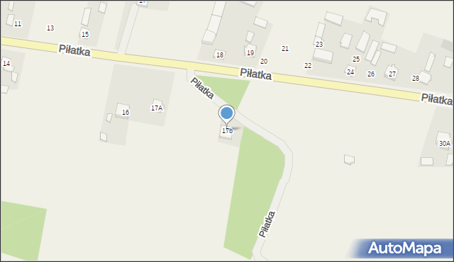 Piłatka, Piłatka, 18A, mapa Piłatka