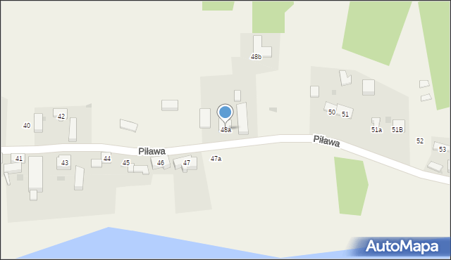 Piława, Piława, 48a, mapa Piława
