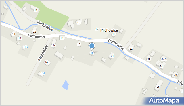 Pilchowice, Pilchowice, 18, mapa Pilchowice