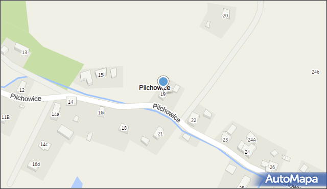 Pilchowice, Pilchowice, 19, mapa Pilchowice