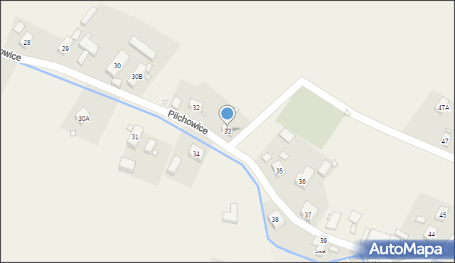 Pilchowice, Pilchowice, 33, mapa Pilchowice
