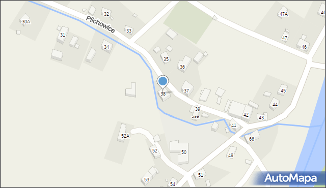 Pilchowice, Pilchowice, 38, mapa Pilchowice