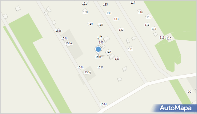 Pilchy, Pilchy, 153e, mapa Pilchy