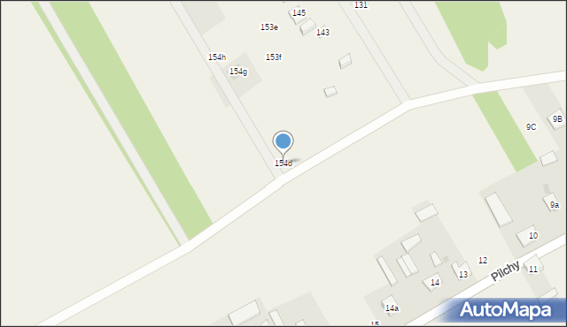 Pilchy, Pilchy, 154d, mapa Pilchy