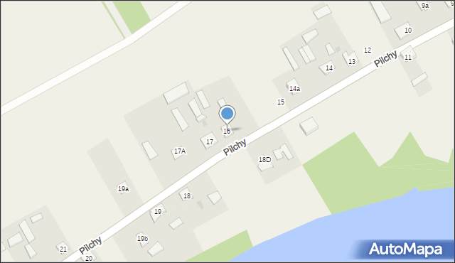 Pilchy, Pilchy, 16, mapa Pilchy
