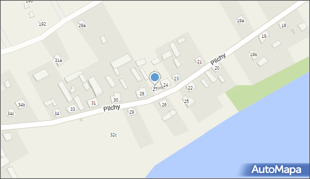 Pilchy, Pilchy, 27, mapa Pilchy