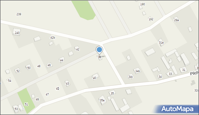 Pilchy, Pilchy, 38, mapa Pilchy