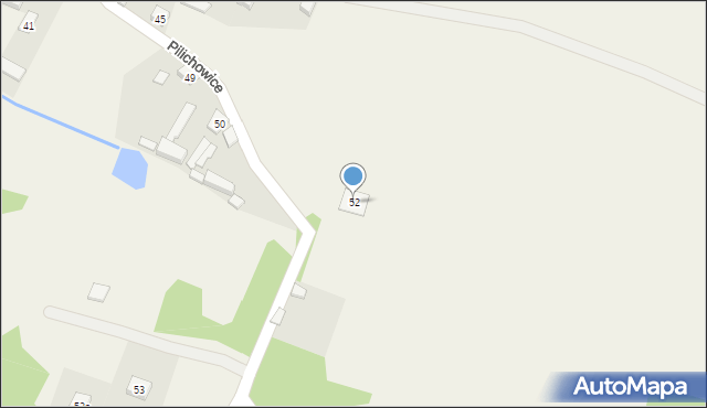 Pilichowice, Pilichowice, 52, mapa Pilichowice