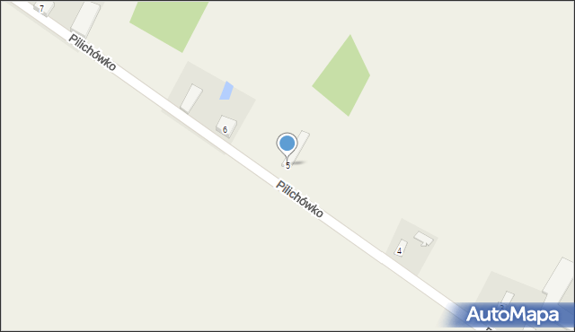 Pilichówko, Pilichówko, 5, mapa Pilichówko