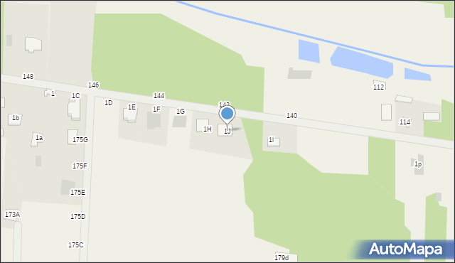 Piliki, Piliki, 1J, mapa Piliki