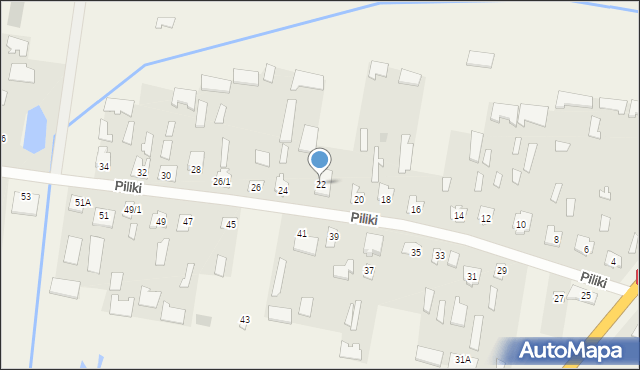 Piliki, Piliki, 22, mapa Piliki