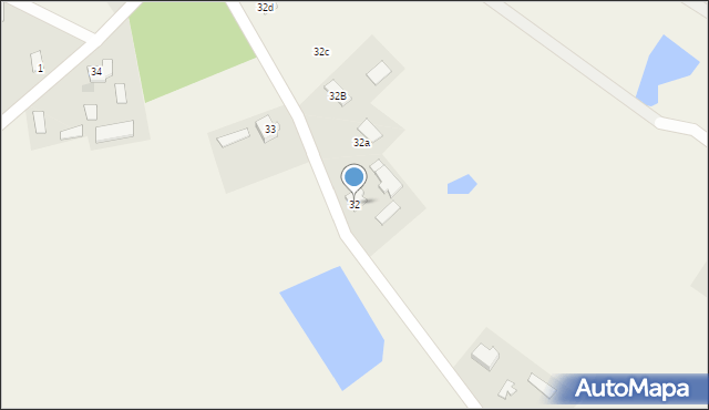 Pilitowo, Pilitowo, 32, mapa Pilitowo