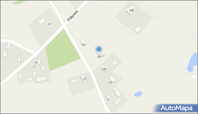 Pilitowo, Pilitowo, 32c, mapa Pilitowo