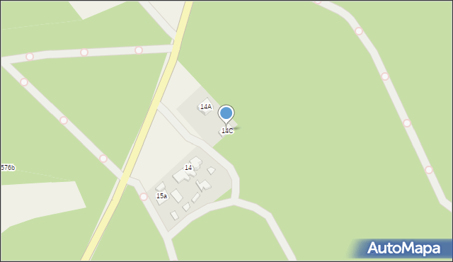Piłka, Piłka, 14C, mapa Piłka