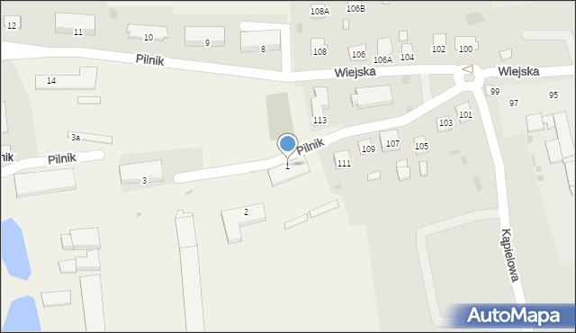 Pilnik, Pilnik, 1, mapa Pilnik
