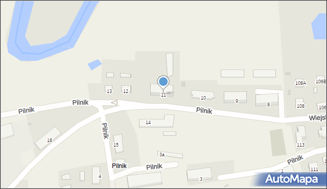 Pilnik, Pilnik, 11, mapa Pilnik