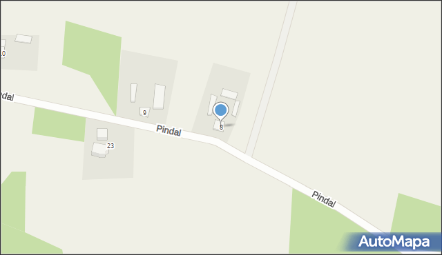 Pindal, Pindal, 8, mapa Pindal