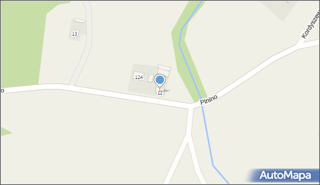 Pinino, Pinino, 12, mapa Pinino
