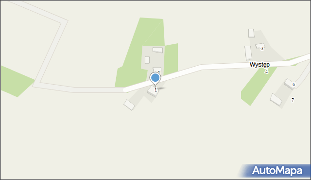 Piołunka, Piołunka, 1, mapa Piołunka