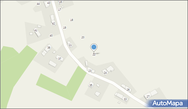 Piorunkowice, Piorunkowice, 22, mapa Piorunkowice