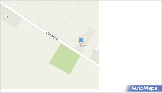 Piorunów, Piorunów, 1a, mapa Piorunów