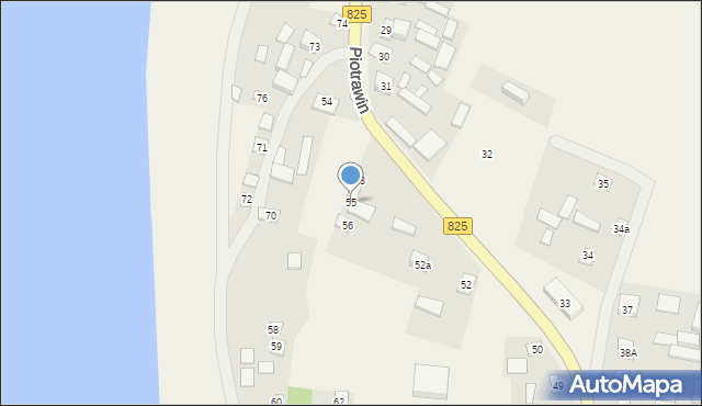 Piotrawin, Piotrawin, 55, mapa Piotrawin