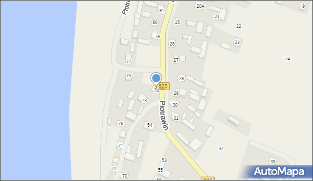 Piotrawin, Piotrawin, 74, mapa Piotrawin