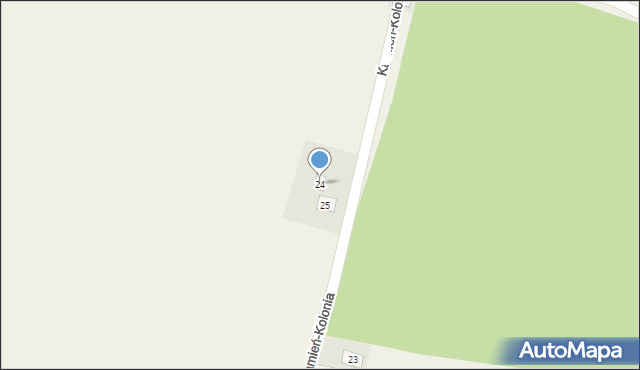 Piotrawin-Kolonia, Piotrawin-Kolonia, 24, mapa Piotrawin-Kolonia