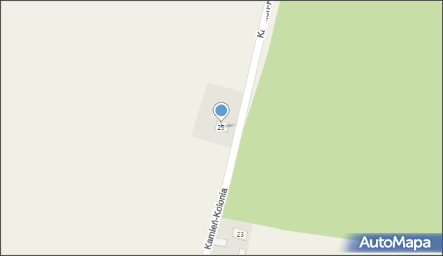 Piotrawin-Kolonia, Piotrawin-Kolonia, 25, mapa Piotrawin-Kolonia