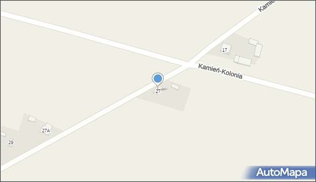 Piotrawin-Kolonia, Piotrawin-Kolonia, 27, mapa Piotrawin-Kolonia