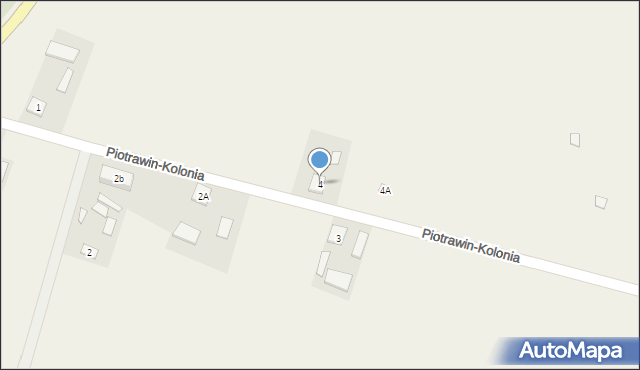 Piotrawin-Kolonia, Piotrawin-Kolonia, 4, mapa Piotrawin-Kolonia