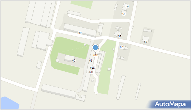 Piotrkosice, Piotrkosice, 61B, mapa Piotrkosice