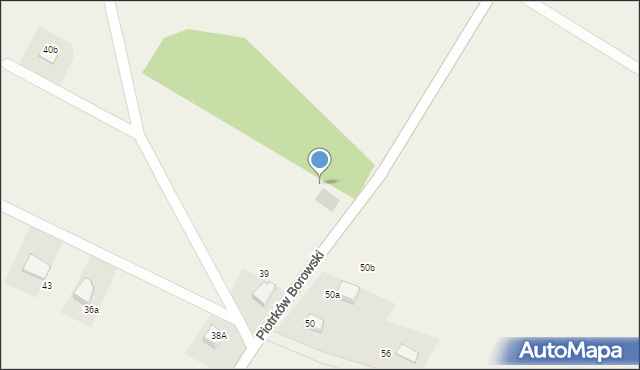 Piotrków Borowski, Piotrków Borowski, 39d, mapa Piotrków Borowski