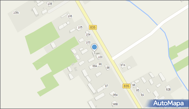 Piotrków Drugi, Piotrków Drugi, 101, mapa Piotrków Drugi