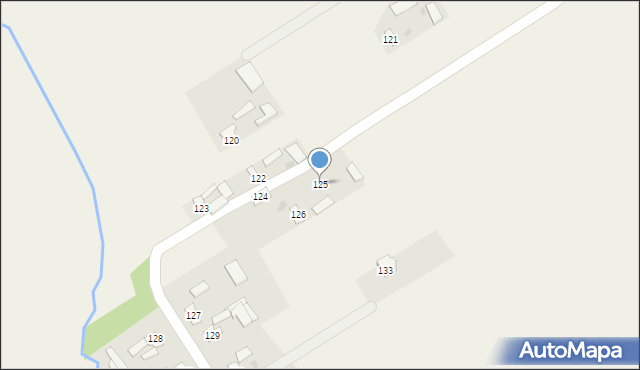 Piotrków Drugi, Piotrków Drugi, 125, mapa Piotrków Drugi