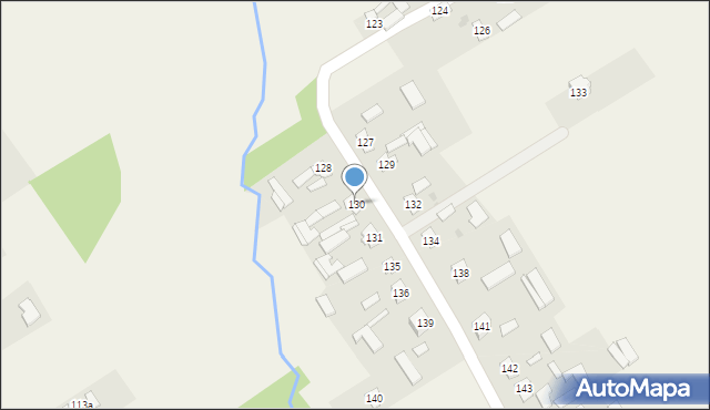 Piotrków Drugi, Piotrków Drugi, 130, mapa Piotrków Drugi