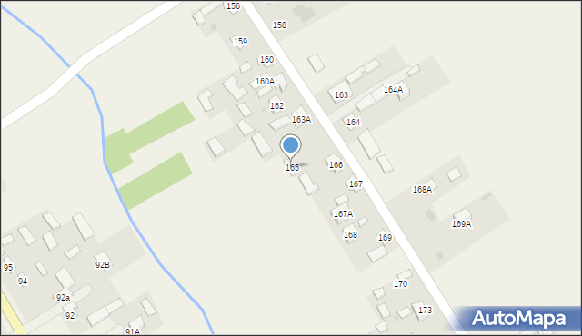 Piotrków Drugi, Piotrków Drugi, 165, mapa Piotrków Drugi