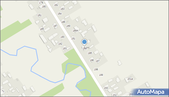 Piotrków Drugi, Piotrków Drugi, 194, mapa Piotrków Drugi