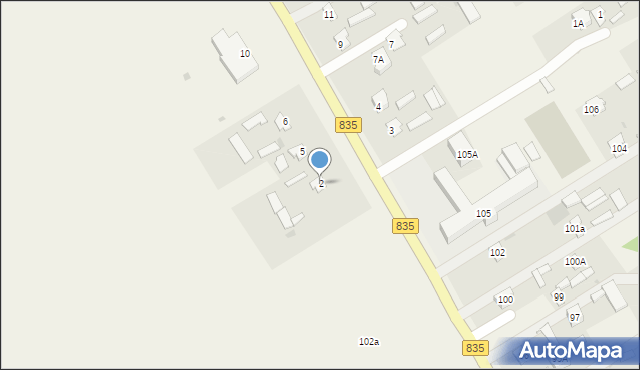 Piotrków Drugi, Piotrków Drugi, 2, mapa Piotrków Drugi