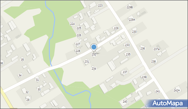 Piotrków Drugi, Piotrków Drugi, 232, mapa Piotrków Drugi
