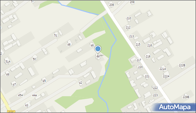 Piotrków Drugi, Piotrków Drugi, 44, mapa Piotrków Drugi